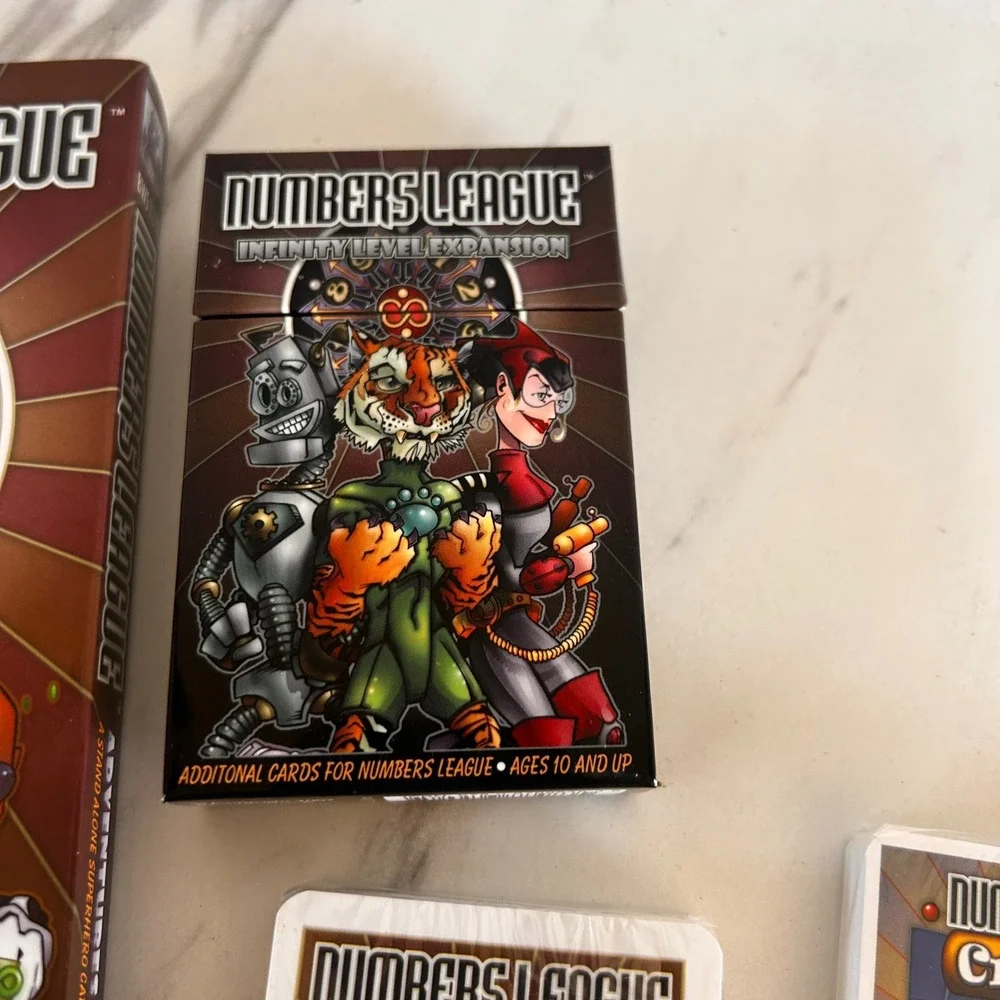 Numbers‎ League Adventures in Addiplication Card Game Math Superhero Ages 8+